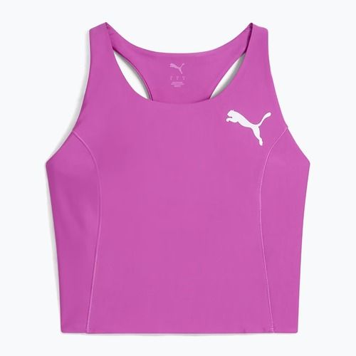 Moteriški bėgimo marškinėliai PUMA Raceday Ultraform Corp wild berry