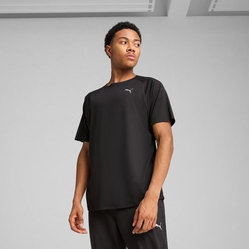 Vyriški bėgimo marškinėliai PUMA Run Cloudspun Tee puma black