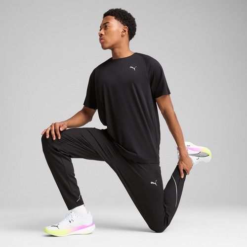 Vyriški bėgimo marškinėliai PUMA Run Cloudspun Tee puma black