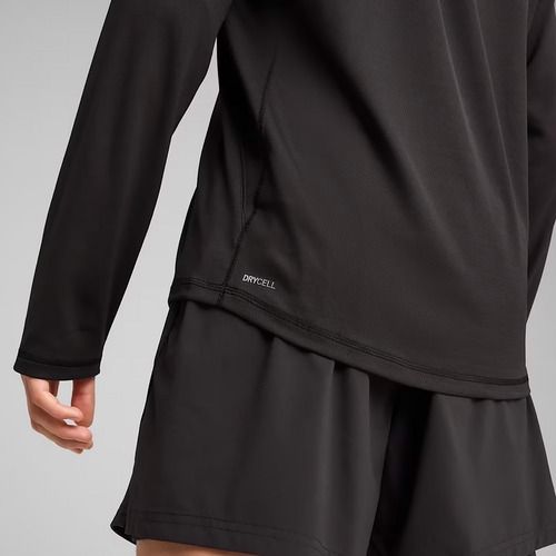 Vyriški bėgimo marškinėliai ilgomis rankovėmis PUMA Run Velocity Poly puma black