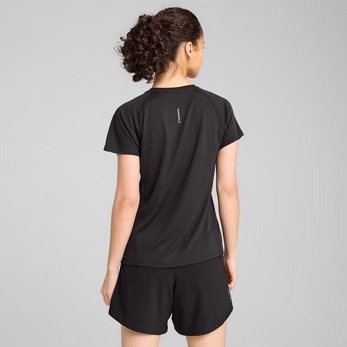 Moteriški bėgimo marškinėliai PUMA Run Velocity Tee Poly puma black