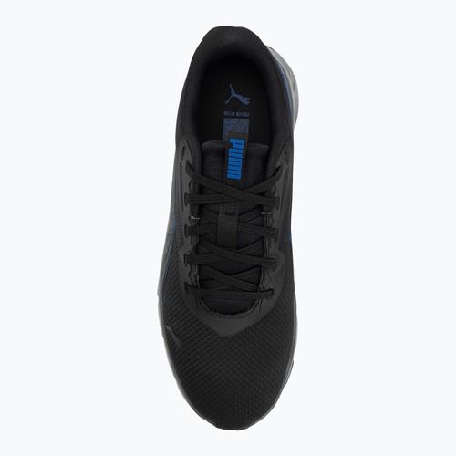 PUMA Flexfocus Lite Modern Woven bėgimo bateliai puma black/vivid blue