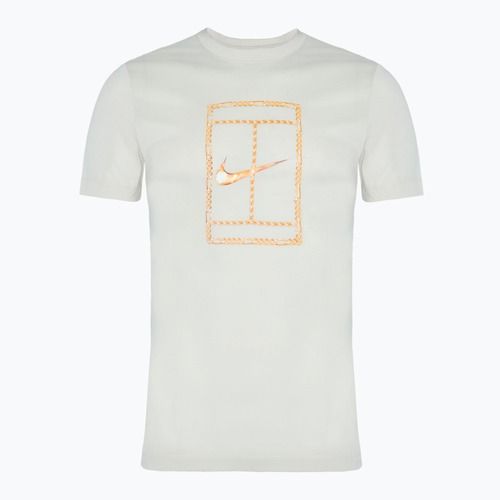 Vyriški Nike Court Dri-FIT teniso marškinėliai light orewood brown