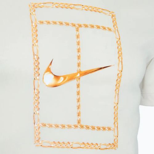 Vyriški Nike Court Dri-FIT teniso marškinėliai light orewood brown