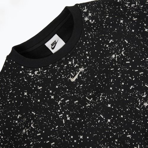 Vaikiškas džemperis Nike Sportswear Club Fleece black / metallic silver