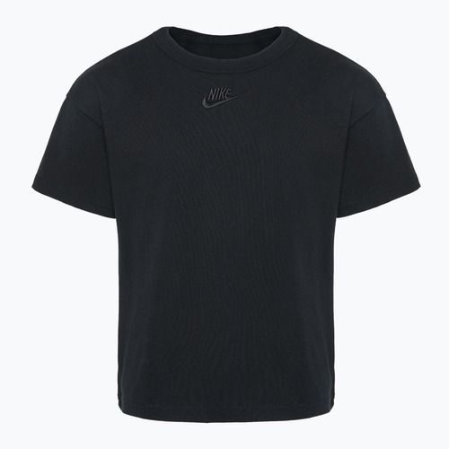 Nike Sportswear vaikiški marškinėliai juodi