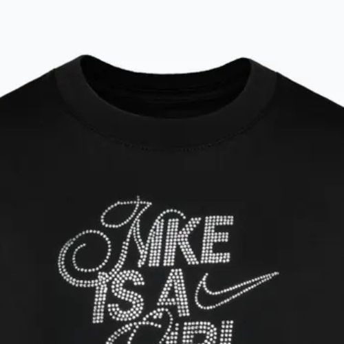 Vaikiški marškinėliai Nike Sportswear black