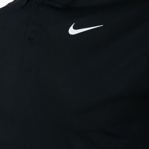 Vyriški Nike Court Dri-Fit teniso marškinėliai juoda/balta