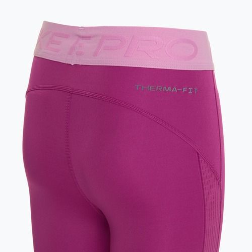 Vaikiškos treniruočių tamprės Nike Pro Dri-FIT Trainig hot fuchsia / black / beyond pink