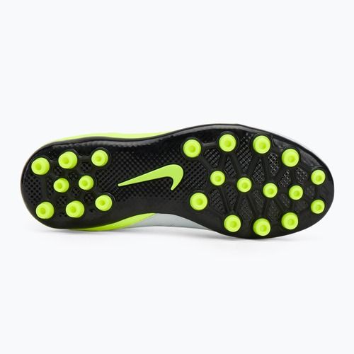 Vaikiški futbolo batai Nike Phantom Luna 2 Academy AG Jr metallic silver/black/volt