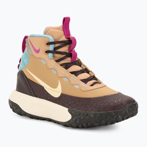 Vaikiški batai Nike Hikeda hemp / burgundy ash / denim turquoise / pale ivory