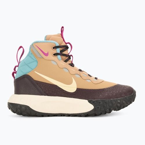 Vaikiški batai Nike Hikeda hemp / burgundy ash / denim turquoise / pale ivory