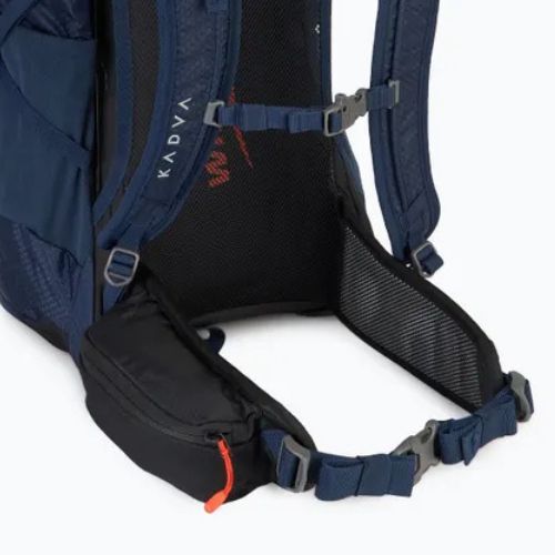 Trekkingo kuprinė KADVA Sendero 35 l plieninės mėlynos spalvos