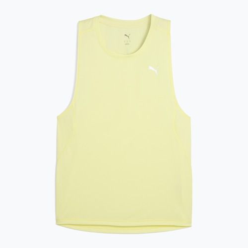 Vyriški bėgimo marškinėliai PUMA Velocity Tank Poly gold moon