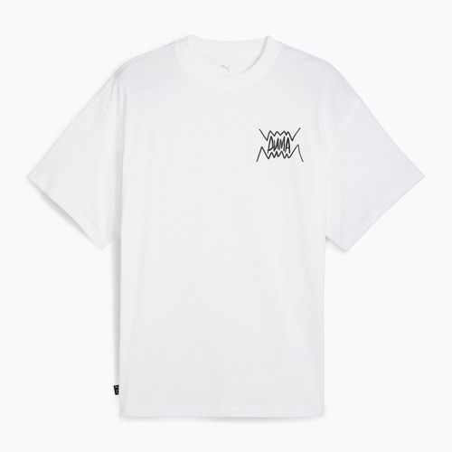 Vyriški krepšinio marškinėliai PUMA Jaws Core Tee II puma white