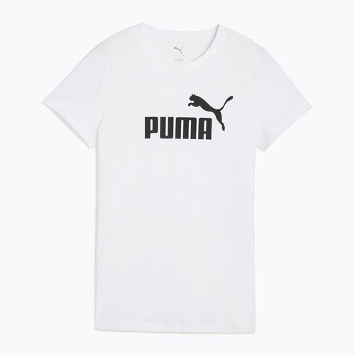 Moteriški marškinėliai PUMA ESS No. 1 Logo Tee puma white