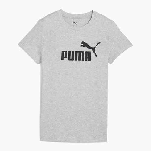 Moteriški marškinėliai PUMA ESS No. 1 Logo Tee Light Gray Heather