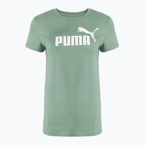 Moteriški marškinėliai PUMA ESS No. 1 Logo Tee green moon