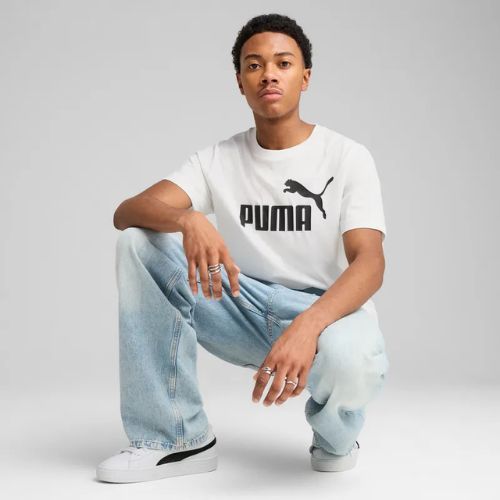 Vyriški marškinėliai PUMA ESS No. 1 Logo Tee puma white