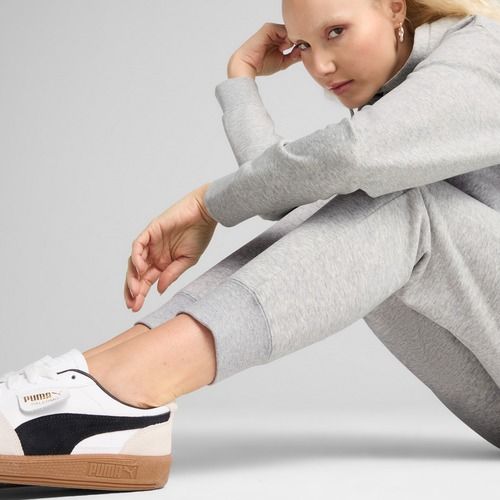Moteriški šortai PUMA ESS Small No. 1 Logo Sweatpants TR CL light gray heather
