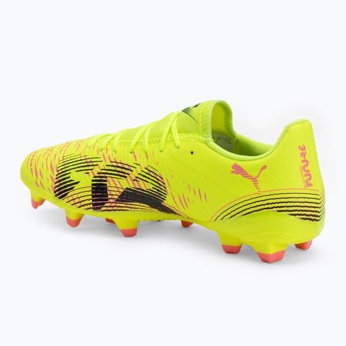 Vyriški futbolo bateliai PUMA Future 8 Play FG/AG yellow alert/ puma black/ sun struck