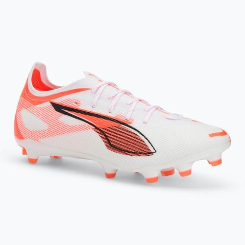 Vyriški futbolo batai PUMA Ultra 5 Pro FG/AG puma white/puma black/glowing red