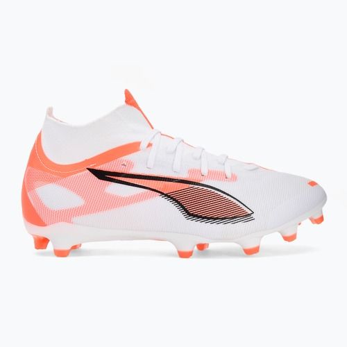 Vyriški futbolo bateliai PUMA Ultra 5 Match+ FG/AG puma white/puma black/glowing red