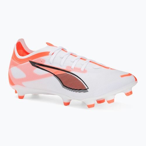 Vyriški futbolo batai PUMA Ultra 5 Match FG/AG puma white/puma black/glowing red