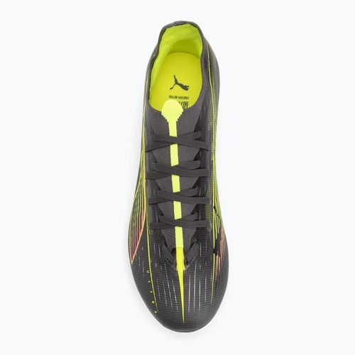Vyriški futbolo batai PUMA Ultra 5 Match FG/AG matte aged silver/yellow alert/puma aged silver