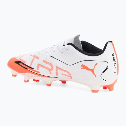 Futbolo batai PUMA Ultra 5 Play FG/AG puma white/puma black/glowing red