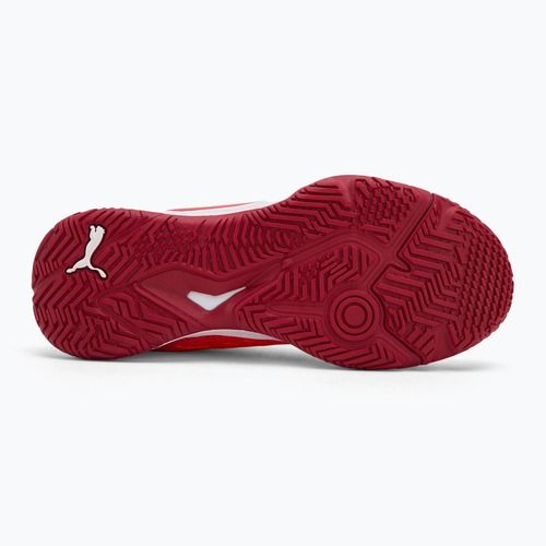Vaikiški rankinio bateliai PUMA Accelerate Jr glowing red/white/dark crimson/black