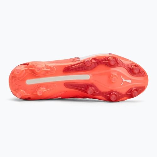 Vyriški futbolo bateliai PUMA King Ultimate FG/AG glowing red/puma white/red fire