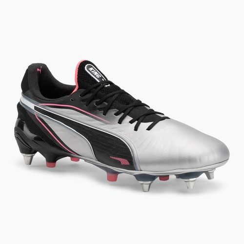 Vyriški futbolo batai PUMA King Ultimate MxSG puma silver/puma black/sun struck/puma white