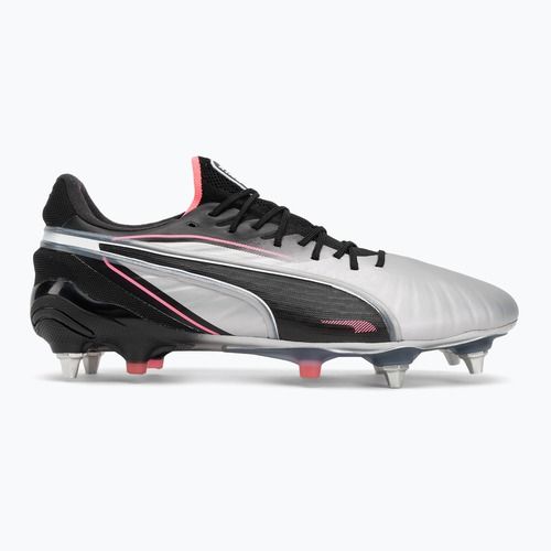 Vyriški futbolo batai PUMA King Ultimate MxSG puma silver/puma black/sun struck/puma white