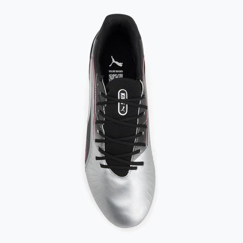 Vyriški futbolo bateliai PUMA King Match FG/AG puma silver/puma black/sun struck/puma white