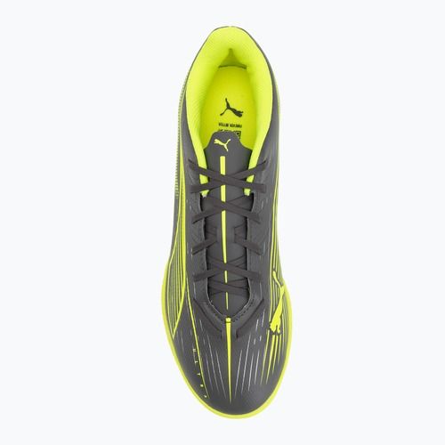 Vyriški futbolo batai PUMA Ultra 5 Play TT matte aged silver/yellow alert/puma aged silver