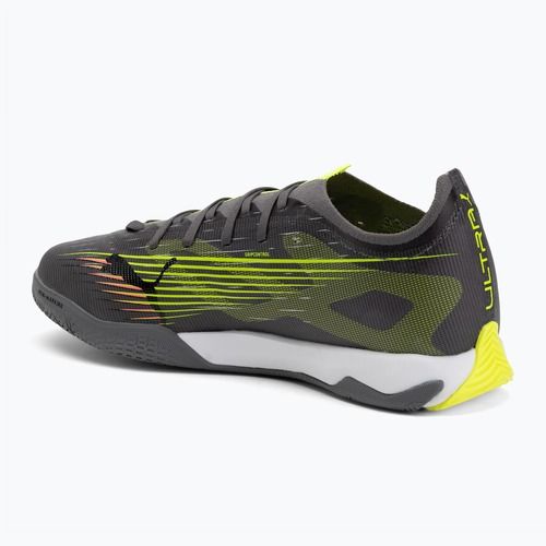 Vyriški futbolo batai PUMA Ultra 5 Match It matte aged silver/yellow alert/puma aged silver