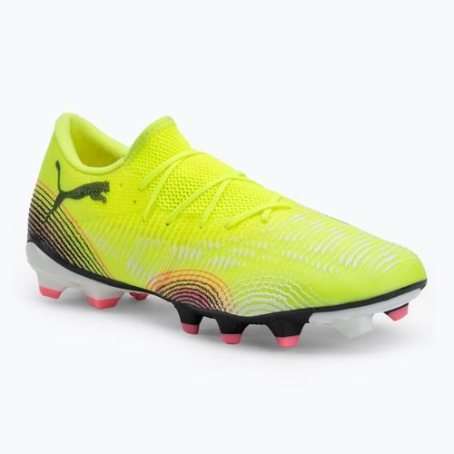 Vyriški futbolo bateliai PUMA Future 8 Match Low FG/AG yellow alert/ puma black/ sun struck