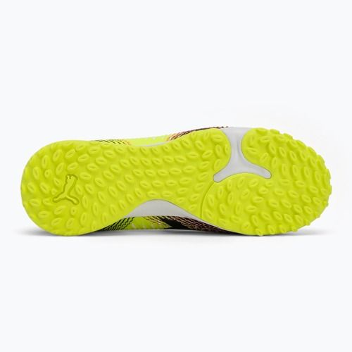 Vaikiški futbolo bateliai PUMA Future 8 Match TT + Mid yellow alert/ puma black/ sun struck