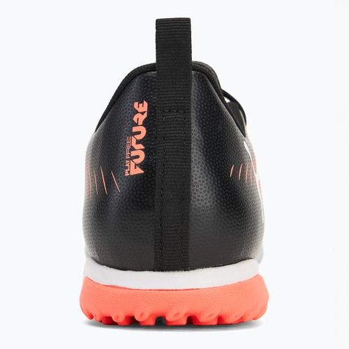 Vaikiški futbolo bateliai PUMA Future 8 Play TT + Mid puma black/ puma white/ glowing red