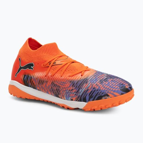 Vaikiški futbolo batai PUMA Future 8 Match Creativity TT orange poppy/black/dark amethyst/electric peppermint