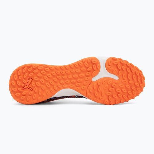 Vaikiški futbolo batai PUMA Future 8 Match Creativity TT orange poppy/black/dark amethyst/electric peppermint