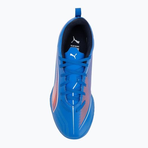 Vaikiški futbolo batai PUMA Ultra 6 Play It Jr ultra blue/puma white/glowing red