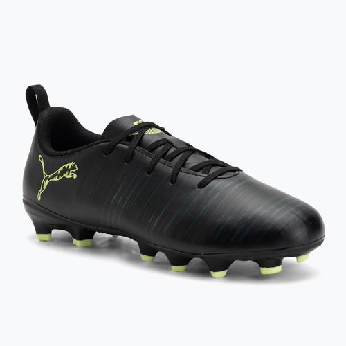 Vaikiški futbolo bateliai PUMA Future 8 Play FG/AG Jr puma black/fizzy light/green terrain