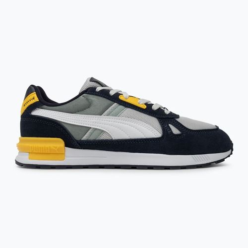 Vyriški batai PUMA Graviton Pro feather gray/puma white/new navy/green moon