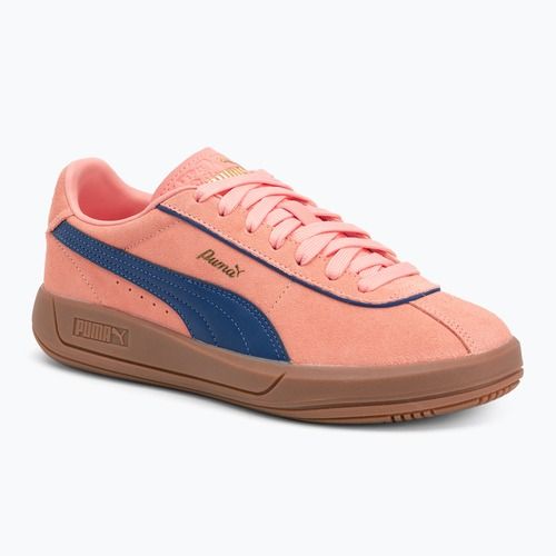 Moteriški batai PUMA Club Klassika Suede pink fruit/blazing blue/puma gold