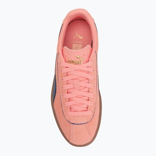 Moteriški batai PUMA Club Klassika Suede pink fruit/blazing blue/puma gold