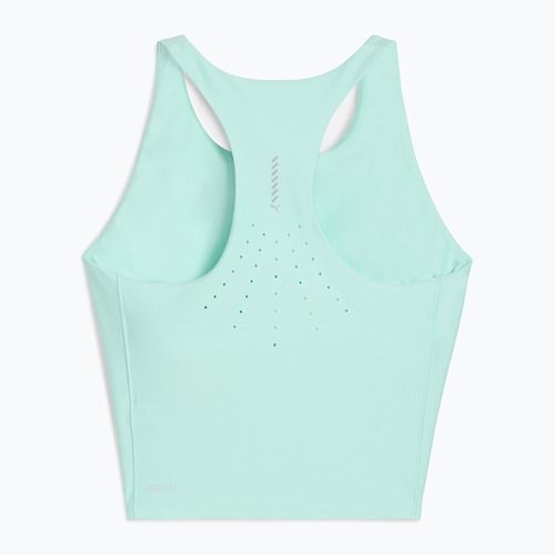 Moteriškas bėgimo topas PUMA Raceday Ultraform Crop mint melt
