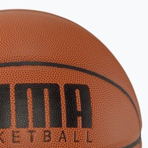 Krepšinio kamuolys PUMA Basketball Top leather brown/puma black dydis 7