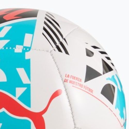 Piłka do mini piłki nożnej PUMA Orbita Laliga 1 Mini puma white/multicolor dydis 1